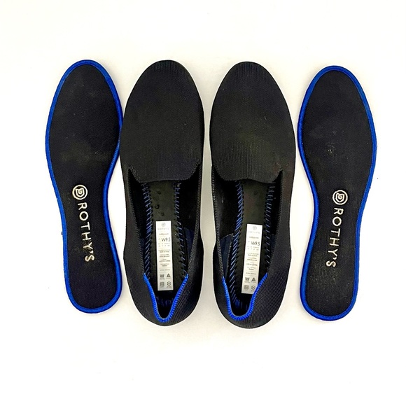 Rothy’s The Loafer flats black Size 9.5 - Picture 5 of 8